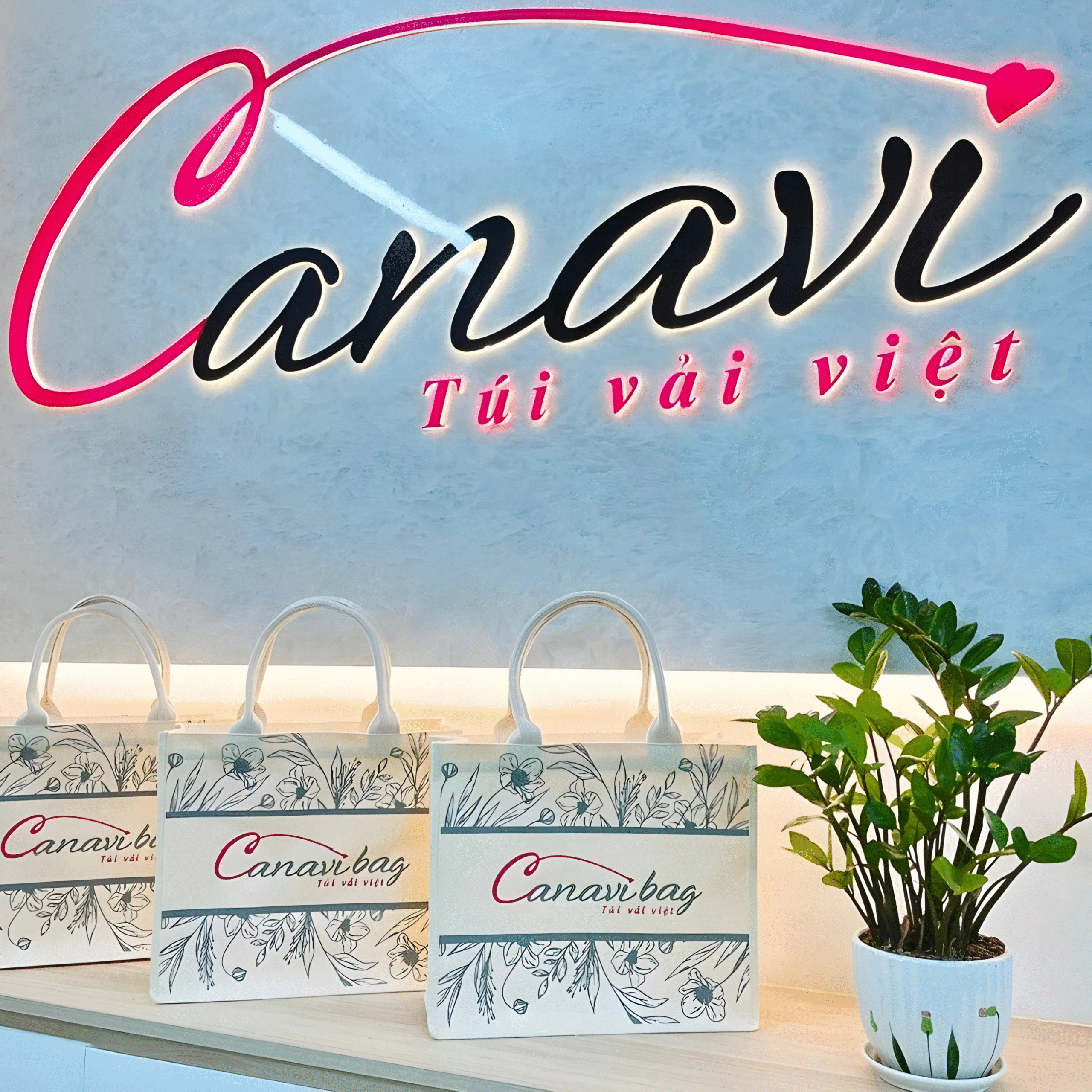Túi vải đay Canavi Bag