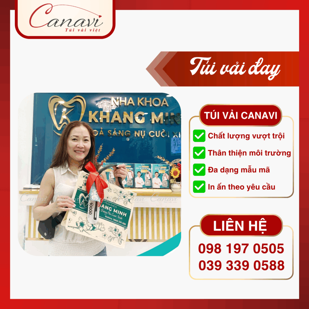 Túi Vải Canavi tự hào cung cấp giải pháp bao bì xanh cho doanh nghiệp trong kỷ nguyên mới