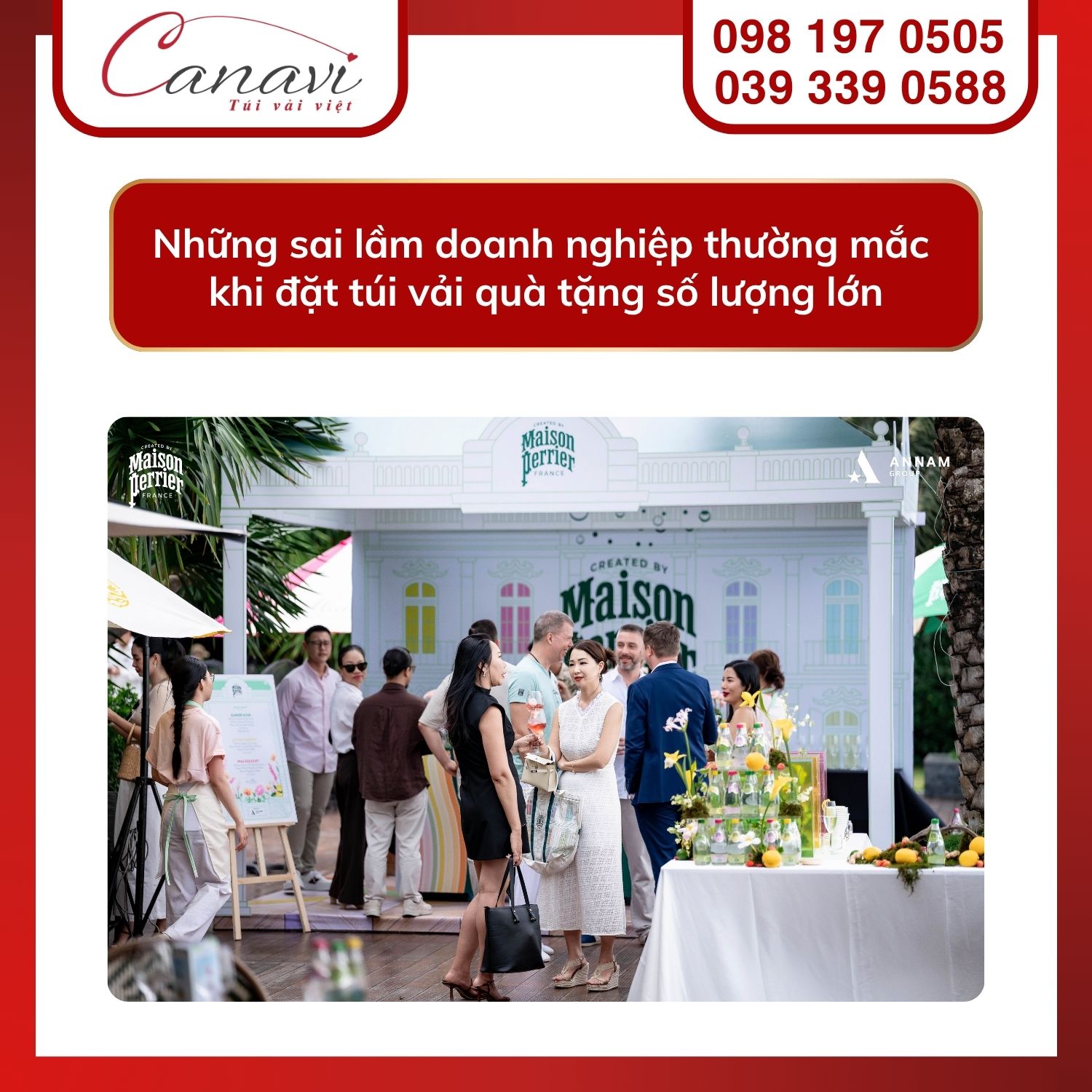 Những sai lầm doanh nghiệp thường mắc khi đặt túi vải quà tặng số lượng lớn