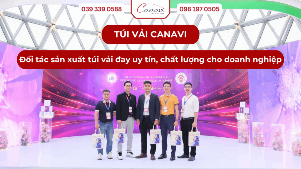 Canavi - Đối tác sản xuất túi vải đay uy tín, chất lượng cho doanh nghiệp