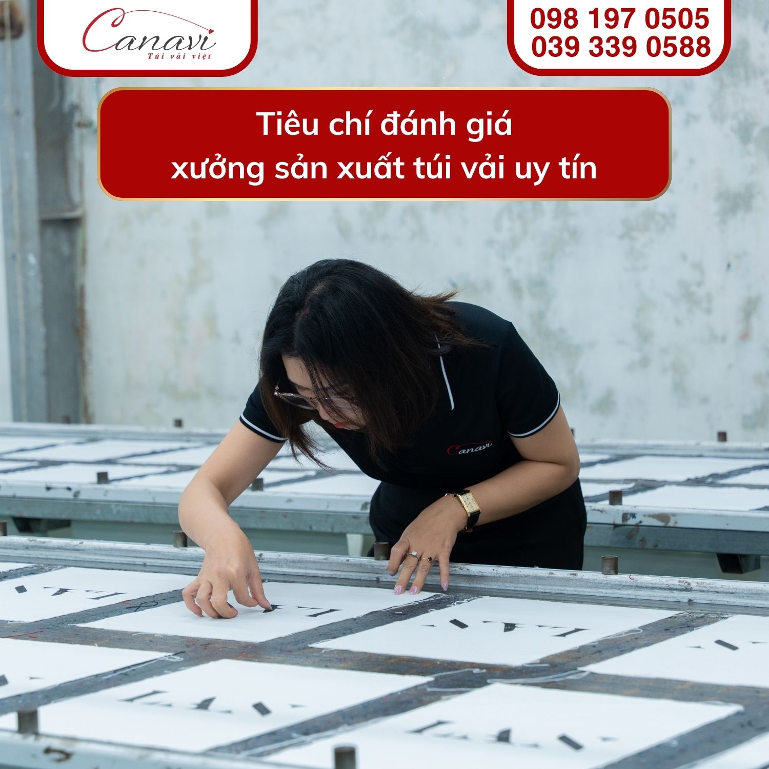 Tiêu chí đánh giá xưởng sản xuất túi vải uy tín