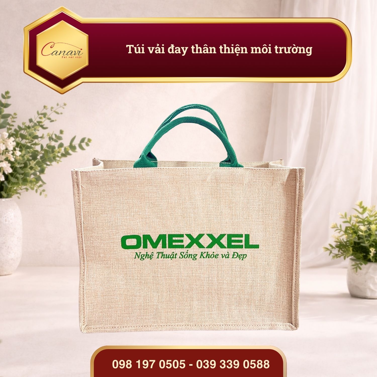 Làm thế nào để giảm thiểu rác thải nhựa trong dịp Tết? 4 Túi vải đay thân thiện môi trường