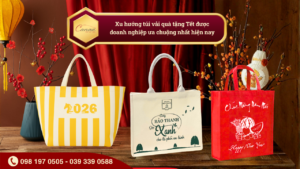 Xu hướng túi vải quà tặng Tết được doanh nghiệp ưa chuộng nhất hiện nay