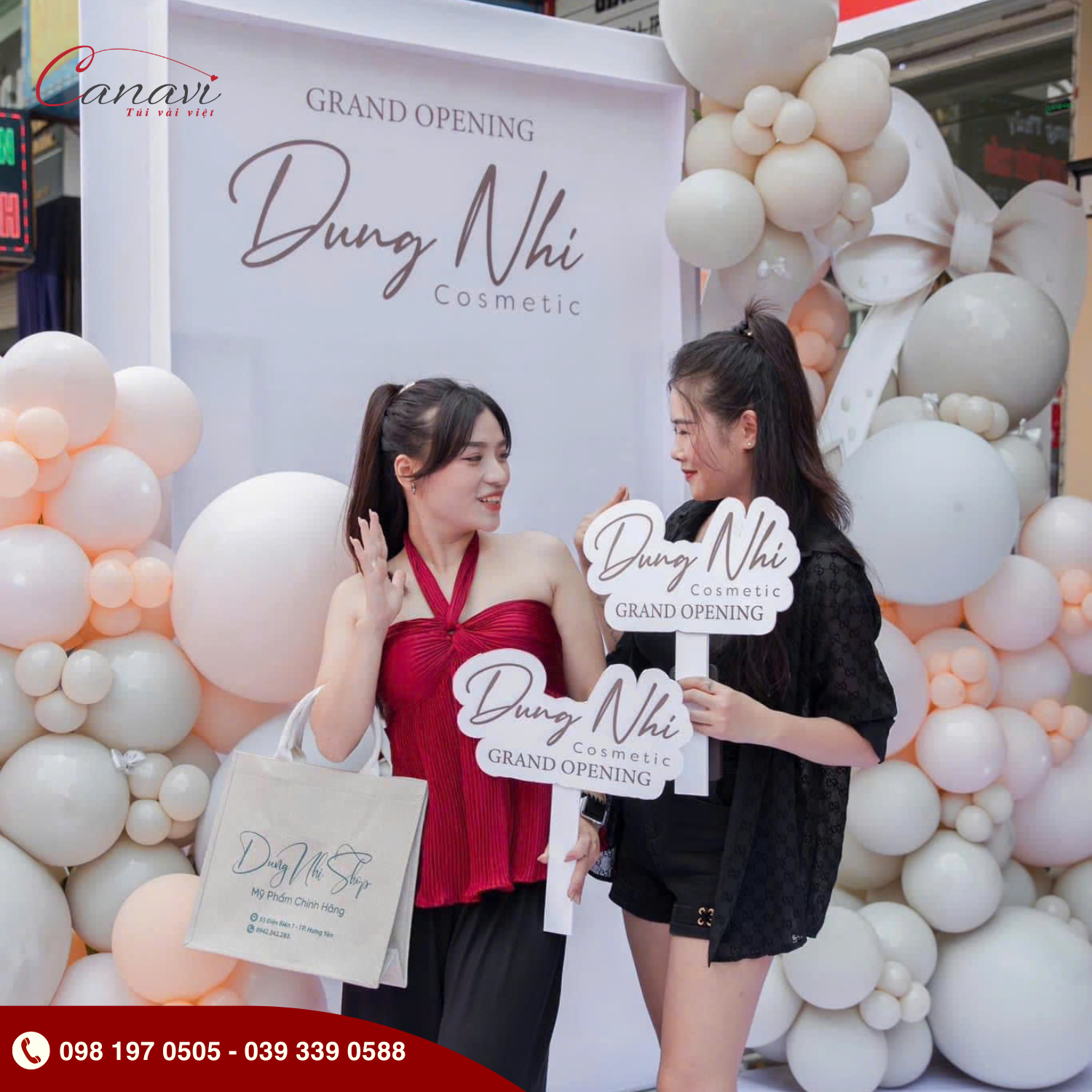 Lợi ích khi sử dụng túi vải làm POSM khai trương