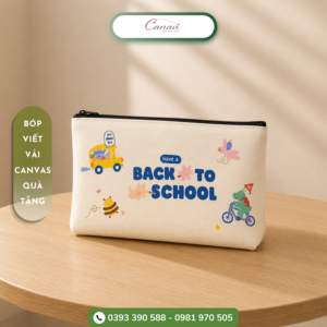 Quà Tặng 1/6 Ngành Giáo Dục: Một Chiếc Túi Vải Nhỏ, Niềm Vui Theo Bé Mỗi Ngày 4 bop-viet-vai-canvas-qua-tang
