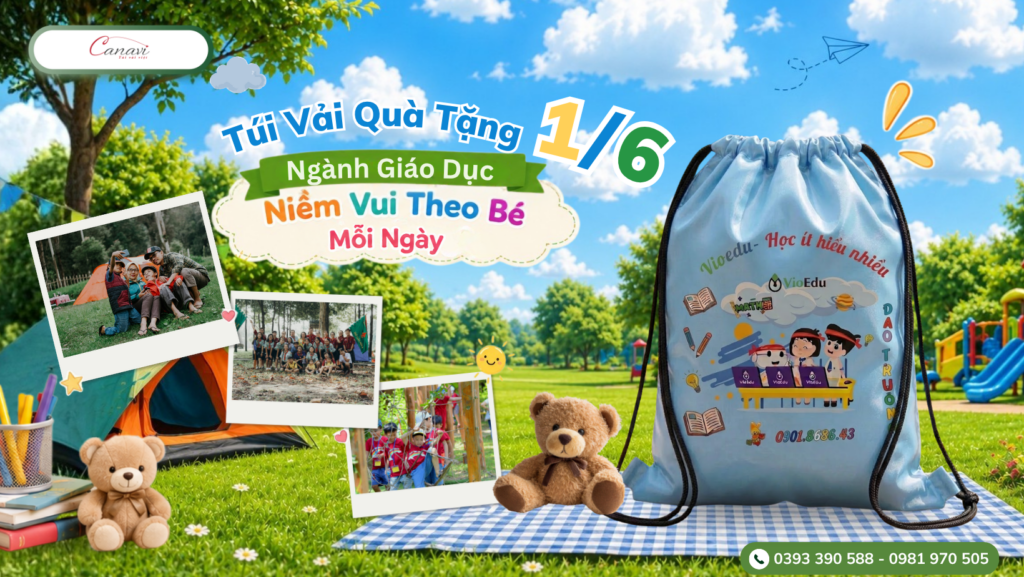 Quà Tặng 1/6 Ngành Giáo Dục: Một Chiếc Túi Vải Nhỏ, Niềm Vui Theo Bé Mỗi Ngày 1 qua-tang-16-cho-doanh-nghiep-mot-chiec-tui-vai-nho-niem-vui-theo-be-moi-ngay