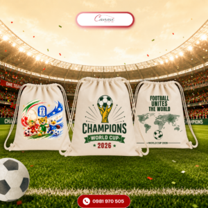 Top Các Mẫu Túi Vải Mùa Hè Được Doanh Nghiệp Lựa Chọn Nhiều Tại Canavi 4 balo-worldcup