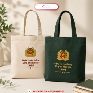 Ngày Truyền Thống Lực Lượng Công An Nhân Dân: Gợi Ý Túi Vải Cho Các Chương Trình Kỷ Niệm 4 tui-vai-cho-bo-qua-tang-dai-bieu